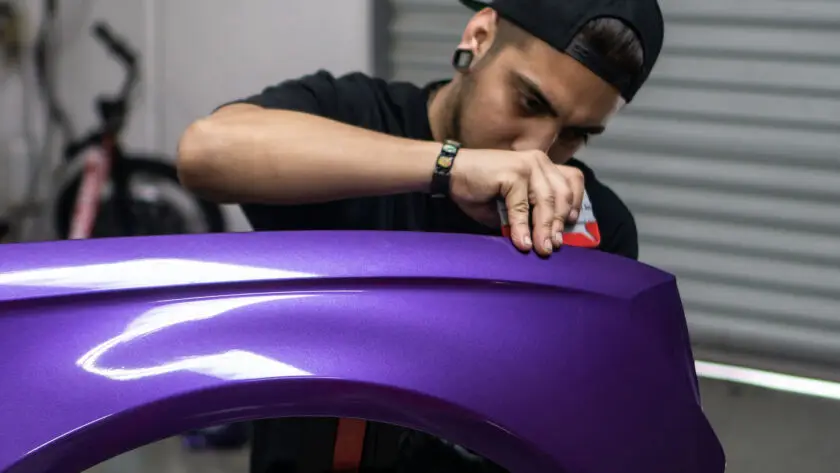 Wrap Audi Fender for Sema Auto Show